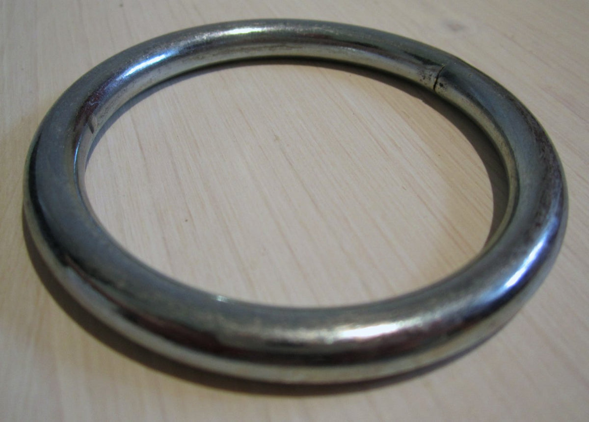 12mm x 100mm Stainless Steel Round Ring